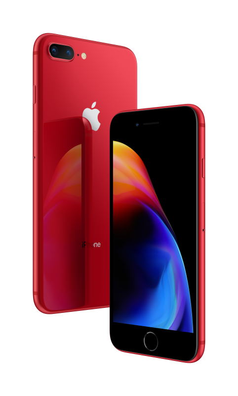 iPhone 8+ rouge