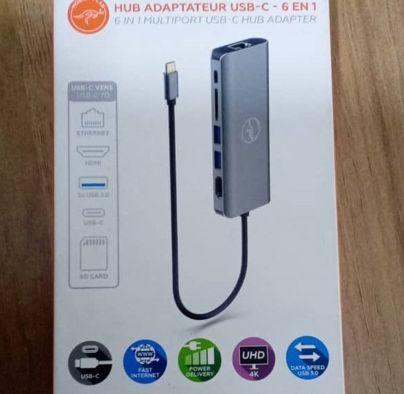 Vente  de HUB adaptateur 6 en 1