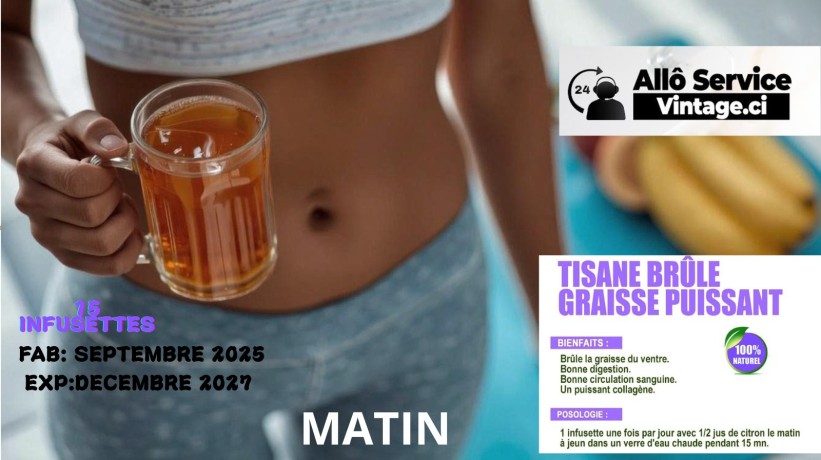 tisane brule graisse puissant